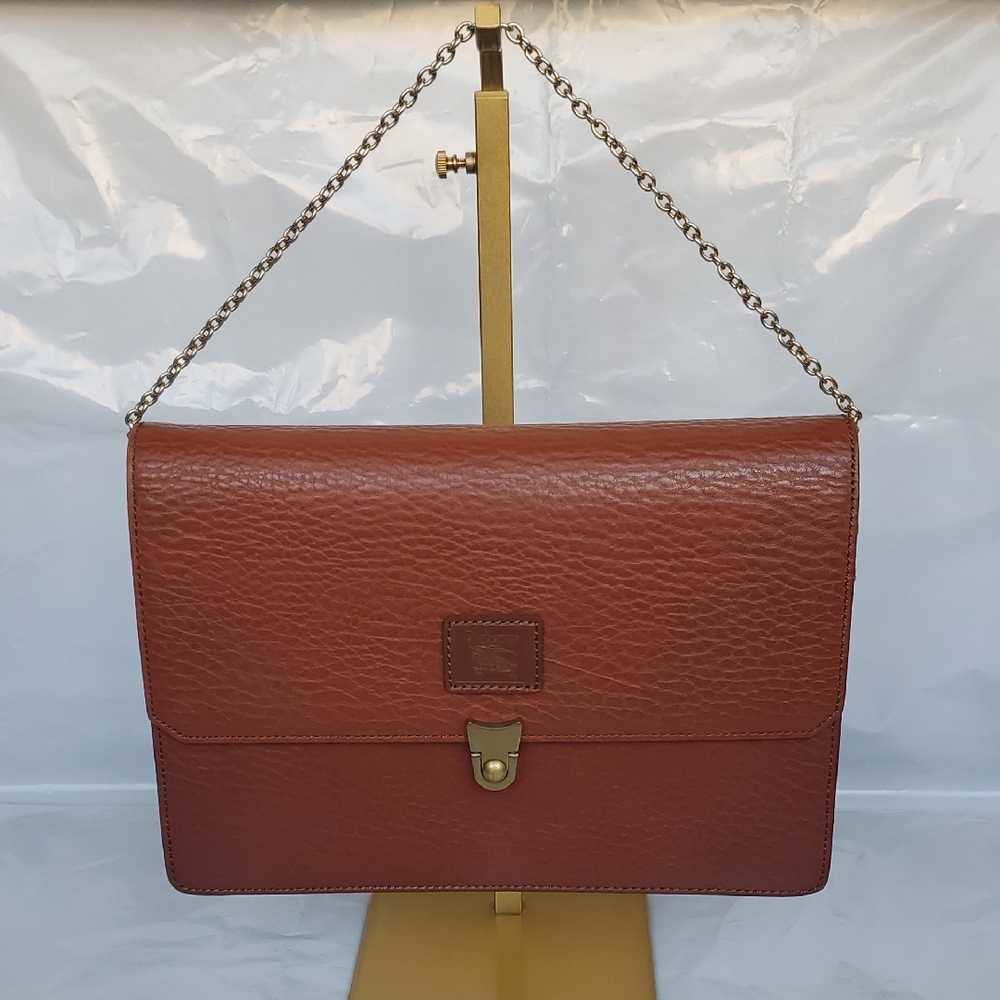 Burberry of London Brown Leather Clutch Bag - Picture 6 of 15